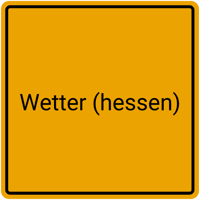 Meldebestätigung Wetter (Hessen)